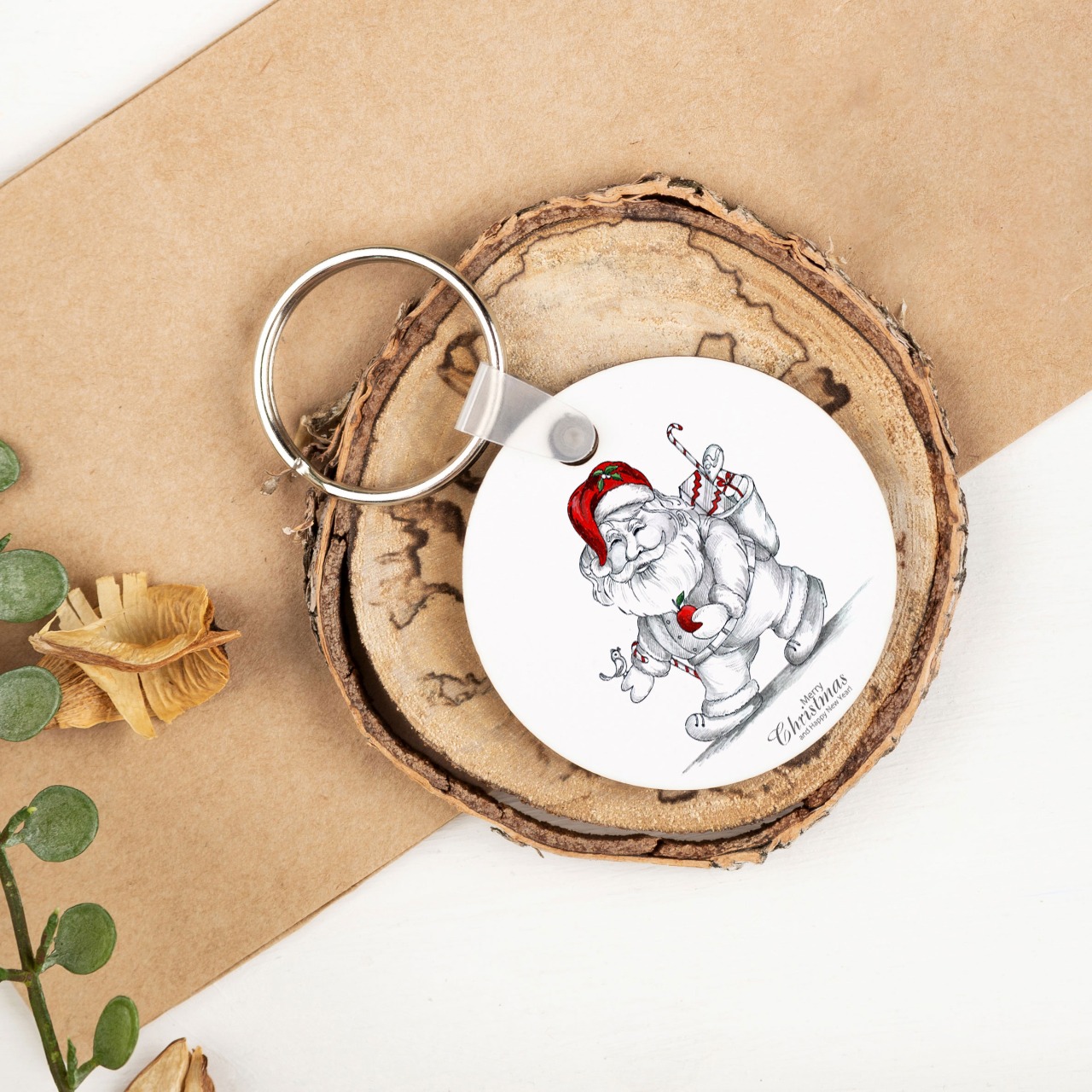 Merry Christma Key Chain